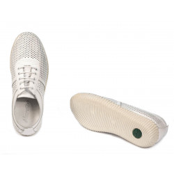 Damenmokassins 6034 weiß