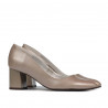 Elegante Damenschuhe 1283 Cappuccino