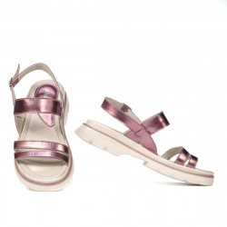 Damensandalen 5075-1 Perlmuttviolett