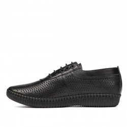 Damenmokassins 6034 schwarz