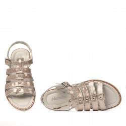 Damensandalen 5077 Perlmuttrosa