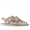 Damensandalen 5077 Perlmuttrosa