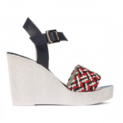 Damensandalen 5080-1 in kombiniertem Indigo