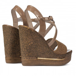 Damensandalen 5079 Cappuccino