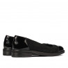 Damen-Ballerinas 6036 schwarz kombiniert