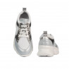 Damen Sportschuhe 6038 in Blau-Perlmutt-Kombination