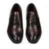 Elegante Herrenschuhe 932 in Bordeaux