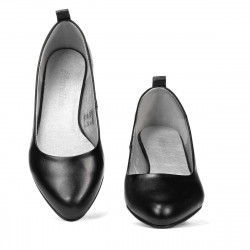 Elegante/freizeit Schuhe Damen 1285 schwarz