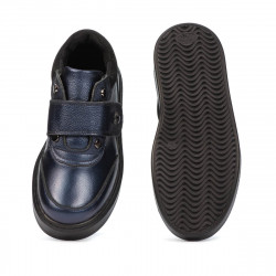 Kinderschuhe 2009 Indigo Perlmutt kombiniert