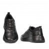 Herrensportschuhe 931m schwarz