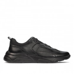 Herrensportschuhe 931m schwarz