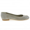 Damen Ballerinas 162 Sandfarbe