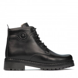 Damenstiefeletten 3360 schwarz