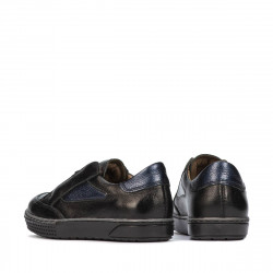 Kleinkinderschuhe 70-1c schwarz kombiniert
