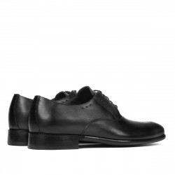 Elegante Herrenschuhe 932m schwarz