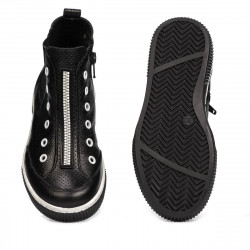 Kinderstiefel 3123 schwarz