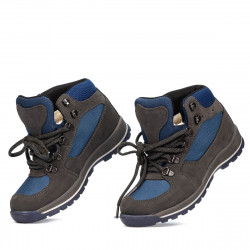 Jugendstiefel 4008 Indigo kombiniert
