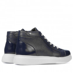 Herrenstiefel 4125 kombiniert indigo
