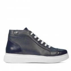 Herrenstiefel 4125 kombiniert indigo