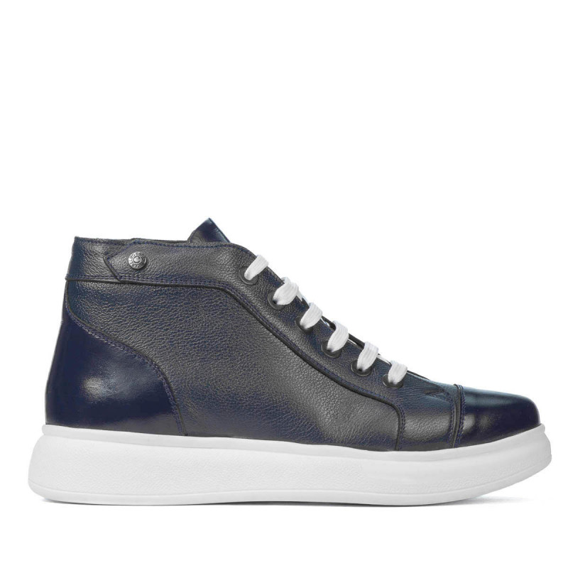 Herrenstiefel 4125 kombiniert indigo