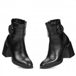 Damenstiefel 1184 schwarz
