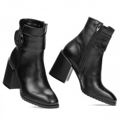 Damenstiefel 1184 schwarz