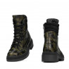 Damenstiefel 3362 khaki Camouflage
