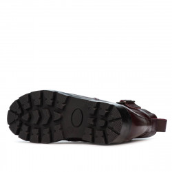 Kleine Kinderschuhe 106c Bordeaux