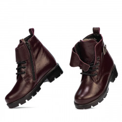 Kleine Kinderschuhe 106c Bordeaux