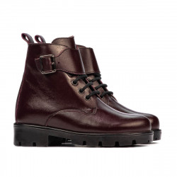 Kleine Kinderschuhe 106c Bordeaux