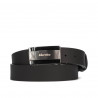 Herren Gürtel 52b schwarz