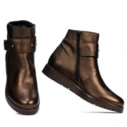 Damenstiefeletten 3320m kupferfarben