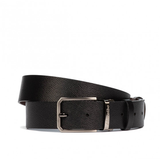 Herren Gürtel 54b zweifarbig biz schwarz+braun Herren Gürtel 54b zweifarbig biz schwarz+braun