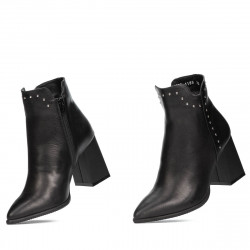 Damenstiefel 1186 schwarz