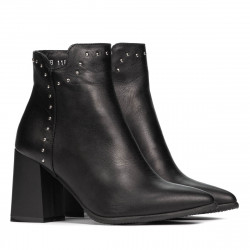 Damenstiefel 1186 schwarz