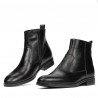 Herrenschuhe 4130 Schwarz