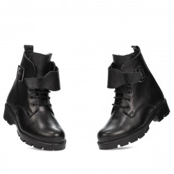 Kinderstiefel 3025 schwarz