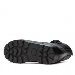 Kinderstiefel 3025 schwarz