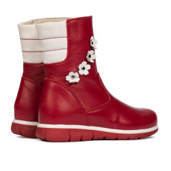 Kleinkinderstiefel 107c rot kombiniert