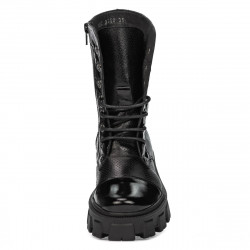 Damenstiefel 3358 schwarz kombiniert