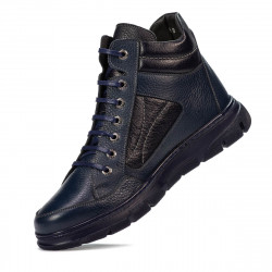Herrenstiefel 4128 indigo kombiniert