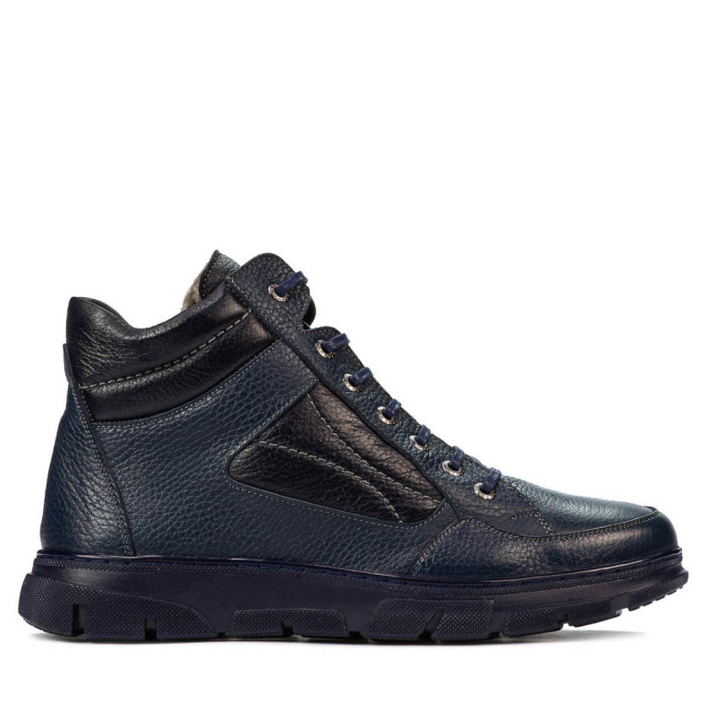 Herrenstiefel 4128 indigo kombiniert