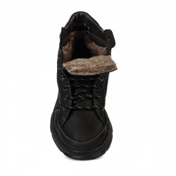 Herrenschuhe 4128 Tuxon Schwarz kombiniert