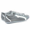 Herren Sportschuhe 709 grau+weiß