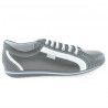Herren Sportschuhe 709 grau+weiß