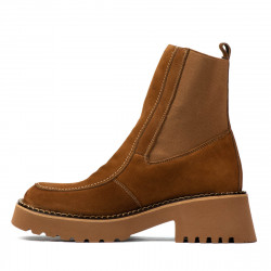 Damenstiefeletten 3369 braun Bufo