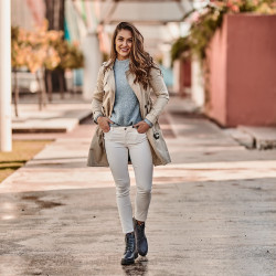 Damenstiefeletten 3360 Indigo