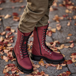 Damenstiefel 3361 Bufo Bordeaux lifestyle