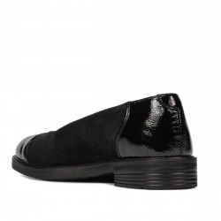 Damen-Ballerinas 6036 schwarz kombiniert