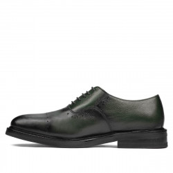 Elegante Herrenschuhe 937 a grün